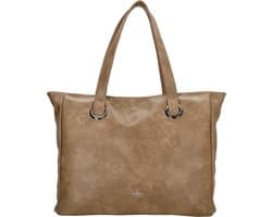 Charm London Liberty Laptoptas 17,3 inch - Laptop - Werk - School - Laptopvak 15" tot 17,3" - Dames Tas - Taupe