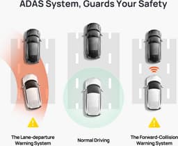 Dashcam - Dashcam Voor Auto - 1944P HD - Wi-Fi Connection — thumbnail 3
