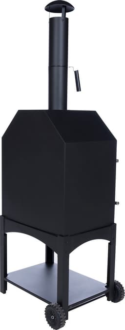 RedFire – Lorenzo Outdoor Oven – Zwart - Staal – Stevig staal - Industrieel – Terrasverwarming – Sfeerhaard – Oven – inclusief: Pizza Plaat - Oven 50 x 37 cm — thumbnail 3