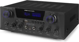 Karaoke versterker met Bluetooth - Fenton AV430B - 600W - 2 microfooningangen met echo - mp3 speler — thumbnail 2