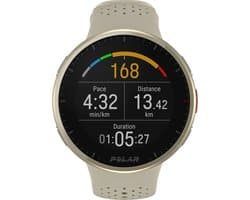 Polar Pacer Pro - Geavanceerd GPS Hardloophorloge - Gold Dust - Maten S-L