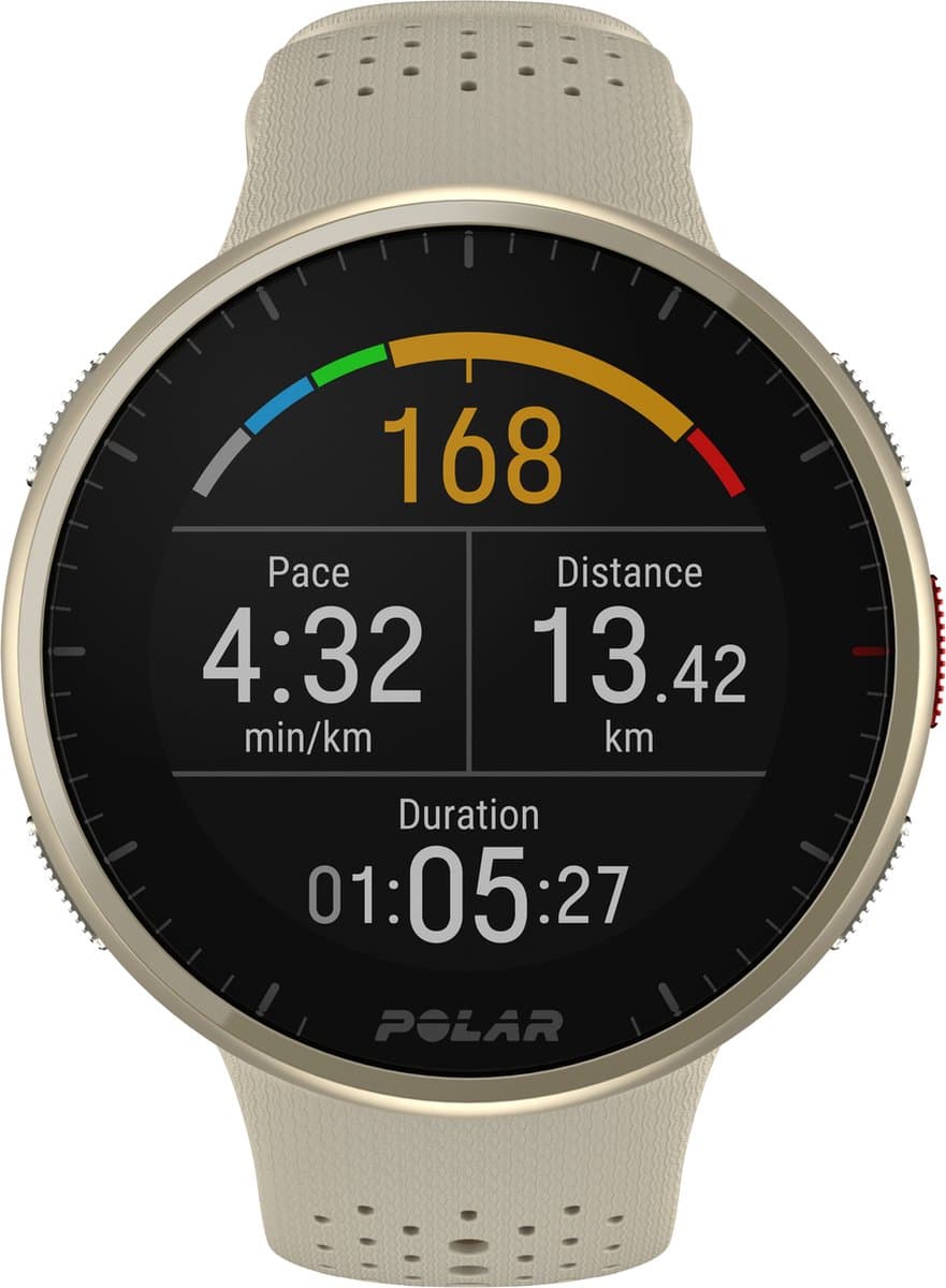 Polar Pacer Pro - Geavanceerd GPS Hardloophorloge - Gold Dust - Maten S-L — afbeelding 1