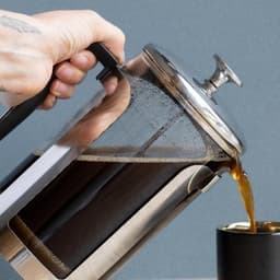 La Cafetière Roma Roestvrij Staal French Press Koffiezetapparaat met Brede Handgreep — thumbnail 4