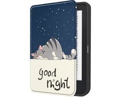 Hoes Geschikt voor Kobo Clara 2E - E-reader Hoesje Bescherm Hoesje Case Sleep Cover - Hoes Geschikt voor Kobo Clara 2E Hoesje - Kat