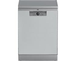 Beko BDFN26430XC Luxe vaatwasser Vrijstaand - Still 44db - MiniWash 30min - FastPlus - Digitaal Display -