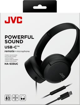 JVC HA-S33UC USB-C hoofdtelefoon - Zwart — thumbnail 5