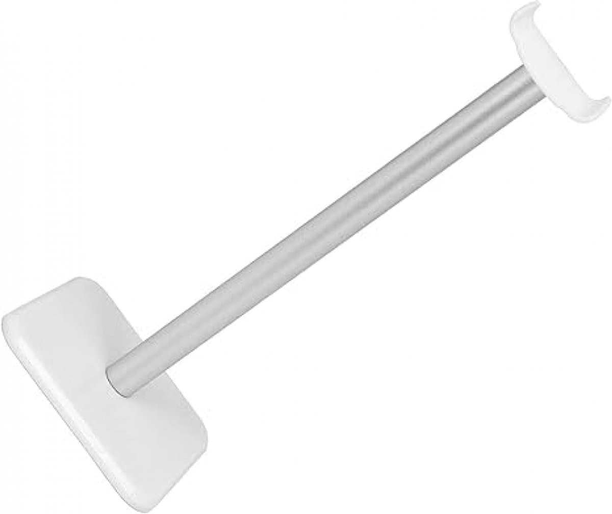 Headset Stand - standaard voor koptelefoon - Headset Houder - Koptelefoon standaard - Koptelefoon Houder - Hoofdtelefoon Houder - wit - metaal - 100*100*245mm — afbeelding 1
