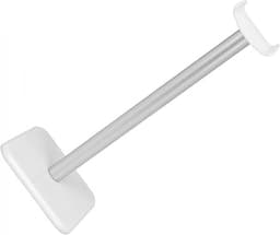 Headset Stand - standaard voor koptelefoon - Headset Houder - Koptelefoon standaard - Koptelefoon Houder - Hoofdtelefoon Houder - wit - metaal - 100*100*245mm — thumbnail 1