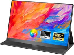 Draagbare Monitor voor Laptop – Portable Monitor 15,6 Inch – Draagbaar Scherm 1080FHD – HDMI / USB C – Extra Scherm Laptop – Laptop Scherm Uitbreider – Energiezuinig – ps5 Monitor - Tweede Scherm Laptop — thumbnail 1