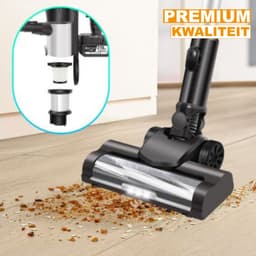 Krachtige Draadloze Stofzuiger - 3 in 1 Handstofzuiger - 130.000 RPM Borstelloos - Voor Tapijten & Harde Vloer — thumbnail 3