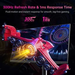 KTC H27E6 27 inch Gaming Monitor, 2560*1440 QHD Fast IPS-scherm, 320Hz verversingssnelheid, HDR 400, 1ms responstijd, FreeSync & G-Sync, 144% sRGB, VESA monteerbaar, 2*HDMI 2.1, 2*DP 1.4, 1*USB 2.0, 1*oortelefoon — thumbnail 17
