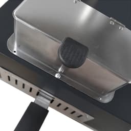 Buitenkado Pizzaoven Grijs - 69x40x44cm - Houtgestookt — thumbnail 4