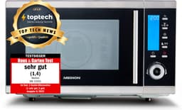 MEDION 4-in-1 Magnetron met Grill MD 15501 | 25 Liter | 900 Watt Magnetronvermogen | 2500 Watt Hetelucht | 10 Automatische programma's — thumbnail 1