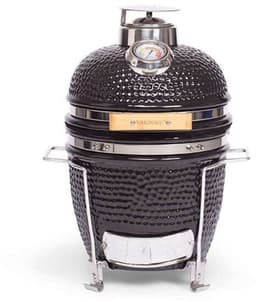 YAKINIKU Kamado - MINI - 11 inch - Inclusief Draagbaar Onderstel - 28 cm Grilloppervlak - 1-2 Personen - Keramiek - Houtskool BBQ — thumbnail 1