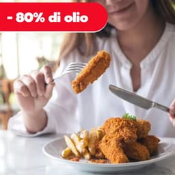 Frigisaba MAXI Rapid Air Fryer 5L Heteluchtfriteuse 1450W Touch Bedieningspaneel 7 Programma's 60 min Timer Wit/Zwart — thumbnail 6