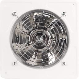 Axial Exhaust Blower Flow Fan for Warehouse Restaurant Garage - White . — thumbnail 1