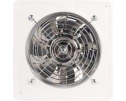 Axial Exhaust Blower Flow Fan for Warehouse Restaurant Garage - White .