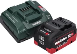 Metabo AS 18 L PC Compact accustofzuiger 18 V 6 l IPX4 stofklasse L nat en droog + 1x accu 10,0 Ah + oplader — thumbnail 2