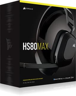Corsair HS80 MAX Draadloze Headset - Staalgrijs - PC, Mac & PS5/PS4 — thumbnail 5