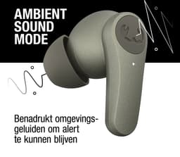 FRESH 'N REBEL Twins Rise Hybrid ANC +ENC 3TW3500DG In-ear Draadloze oordopjes Met Noise-cancelling Dried Green — thumbnail 5