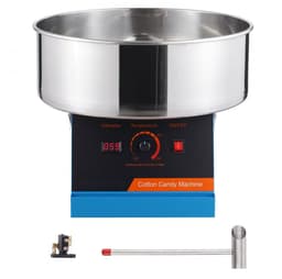 Suikerspinmachine / Suikerspinapparaat - Elektrisch 1000W - Commercieel - RVS Kom - Inclusief Suikerlepel - Snel Opwarmen - Voor Kinderfeestjes - Blauw — thumbnail 4