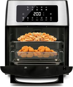 XXL 15L Airfryer Oven met 10 Programma's en Digitale Display - 1700W — thumbnail 4