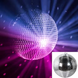 Spiegelbol 50 cm met motor - Ayra DanceFX MB50-5x5 - Multikleur — thumbnail 5