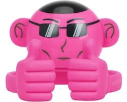 Draagbare Bluetooth Speaker met Universele Smartphone Houder in Grappige Vorm