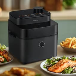 Inventum GF730HLDB hete lucht friteuse met stoom functie — thumbnail 2