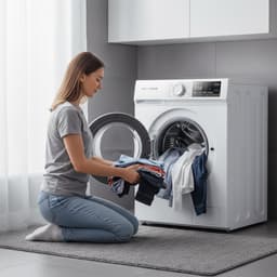 Heinner HWM-M714IVSMNA+++ Smalle Wasmachine 7 kg – 15 Programma’s Met Stoomfunctie – 1400 tpm – Energieklasse A – LED Display – Wit – 5 Jaar Garantie — thumbnail 7