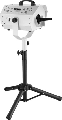 Sneeuwmachine, 1200 W, Met Verstelbare Standaard voor Fantastische Sneeuwval — thumbnail 2