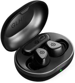Arctis GameBuds — Zwart — Quick-Switch 2.4-GHz + Bluetooth 5.3 — Actieve Noisecancellation — Mobiele app met audiopresets — Waterbestendig IP55 — 40 uur accuduur met Qi-oplaadcase — PC, PS4 & PS5 — thumbnail 13
