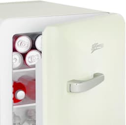 Compacte Mini Koelkast Vintage Design 31L - Stille Drankenkoeler met Instelbare Temperatuur — thumbnail 3