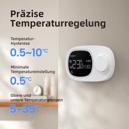 Slimme Wifi Thermostaat voor Elektrische Vloerverwarming - Programmeerbaar & Spraakgestuurd — thumbnail 5