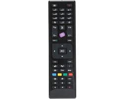 Vervangende afstandsbediening voor LED-televisie - Universeel - Afstandsbediening - Televisie - Moen - Finlux 32FLZ274S - Te22275B35TXG - Cr-TV20 - 100 - Te28275B31T10E - Geschikt voor televisie - Zwart met Knoppen.