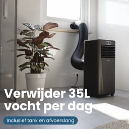 Auronic Mobiele Airco - 7.000 BTU - 3-in-1 - Airconditioning met 2 Raamafdichtingskits - Ventilator - Ontvochtiger - Tot 20m² - Zwart — thumbnail 13