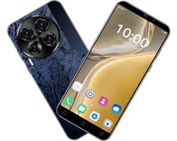 Mobiele Telefoon met 5.0 Inch IPS Scherm, 16GB ROM, 128GB Uitbreidbaar Geheugen, Android 9.0, Dual SIM, Dual Camera