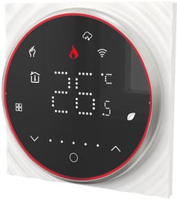 Slimme Tuya WiFi-thermostaat met spraakbesturing 5A Digitale programmeerbare temperatuurregelaar voor vloerverwarming Digitale intelligente wandthermostaat met dimbare lichtkleur voor waterverwarming Compatibel met Tmall Genie Amazon Home — thumbnail 1