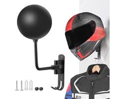 Helmhouder voor motorfiets - Wandmontage en Aluminiumlegering
