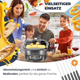 KESSER® Multicooker Airfryer 8L met 16 Kookfuncties Inclusief Stoomkoker, Rijstkoker, Grill Apparaat — thumbnail 6