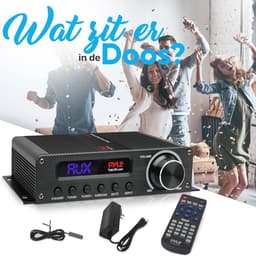 Draadloze Bluetooth Hifi Stereo Versterker met HDMI en AUX | Geweldige Geluidskwaliteit — thumbnail 2