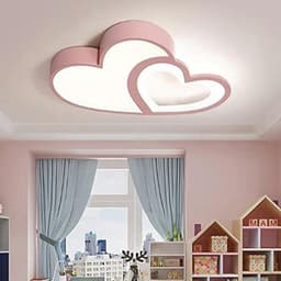 Moderne Dimbare Plafondlamp met Afstandsbediening voor Kinderkamer - Cartoon Design en Verzachte Kleuren — thumbnail 1