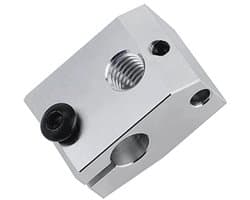 Aluminium Mini Heater Block 2-Pack voor 3D Printers