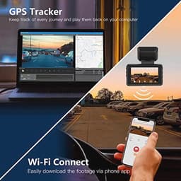 Dashcam 4K met App, Wifi, GPS, en Geavanceerde Functies — thumbnail 5