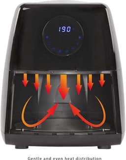 Hot air fryer 2.5 liter - 7 programma's - LED-display - 1500 W — thumbnail 4