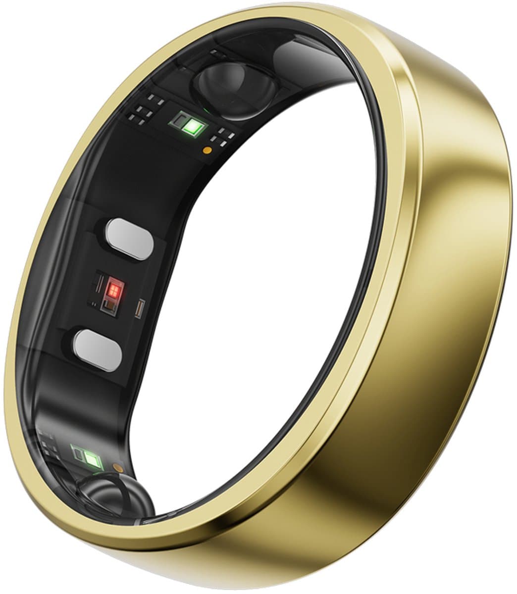 Ringconn Smart Ring Gen 2 - Maat-#6 - Kleur: Goud — afbeelding 1