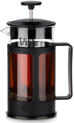 Cafetiere Glas 350 ml - French Press Koffiezetapparaat - Koffiemaker - Koffie - Koffiepot - Theepot — thumbnail 1