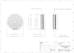 Universele Raamventilator met Thermisch Effect - Ø200mm - Transparant Ventilatiesysteem — thumbnail 5