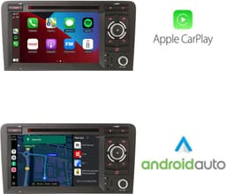 Carplay autoradio voor Audi A3 S3 RS3 | 2004 t/m 2013 | Android 13 | Draadloos Apple Carplay & Android auto | 4GB + 64GB | 8-core | Cartronix | 2025 model | 2004 2005 2006 2007 2008 2009 2010 2011 2012 2013 | Bluetooth & Wifi — thumbnail 3