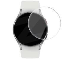 Bandz Gehard Glas Screenprotector (2 Pack) 44mm met One-Click installatietool – geschikt voor Samsung Galaxy Watch 4 44mm - Helder - Krasbestendig - Bubbelvrij
